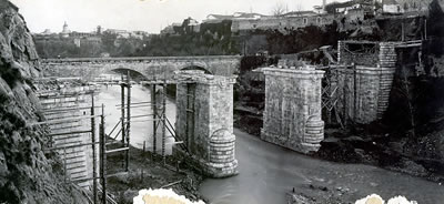 Il ponte di Campo Parignano - anno 1911