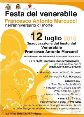 Festa del venerabile Francesco Antonio Marcucci