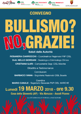 Bullismo? No, grazie!