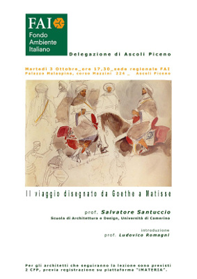 Il viaggio disegnato da Goethe a Matisse