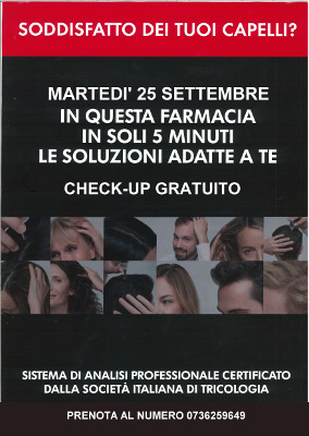 Giornata salute dei capelli - Farmacia comunale 4 