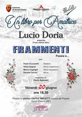 Presentazione del libro "Frammenti"