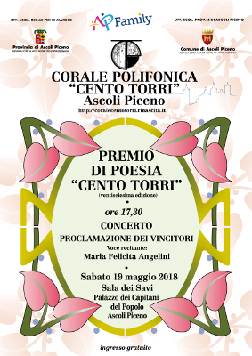 Premiazione della 26° edizione Premio di poesia "Cento Torri"