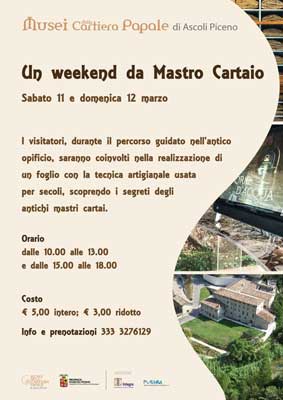 Un weekend da Mastro Cartaio