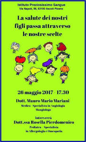La salute dei nostri figli passa attraverso le nostre scelte 
