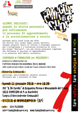 Seminario Alunni delicati - Acquaviva e Monsanpolo