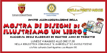 Locandina Illustriamo un libro in biblioteca