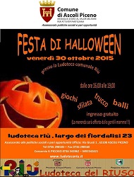 Locandina Festa di Halloween