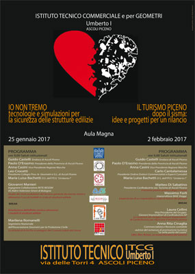Convegno "Io non tremo"