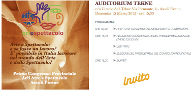 Invito Congresso Provinciale
