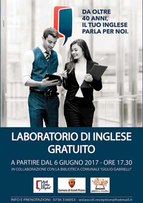 Laboratorio di inglese gratuito