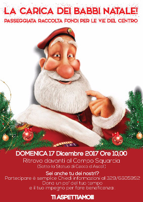 La carica dei Babbi Natale