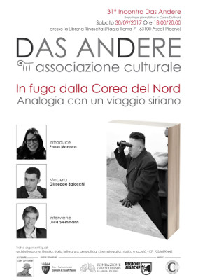 31° Incontro Das Andere - Reportage giornalistico in Corea del Nord