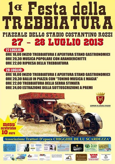 I Festa della Trebbiatura