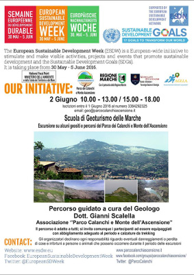 "Settimana Europea dello Sviluppo Sostenibile" - Scuola di geoturismo delle Marche