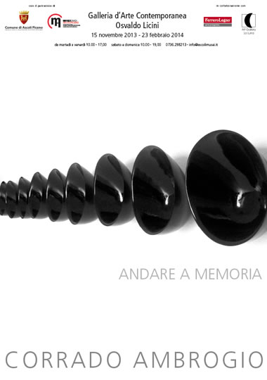 Mostra "Andare a memoria" di Corrado Ambrogio