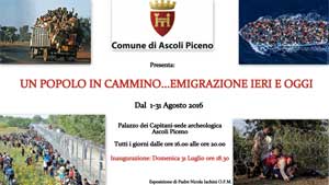 Un popolo in cammino... emigrazione ieri e oggi