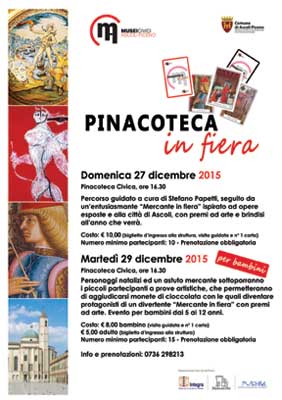Locandina Pinacoteca in Fiera