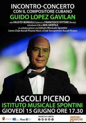 Incontro-Concerto con Guido Lopez Gavilan