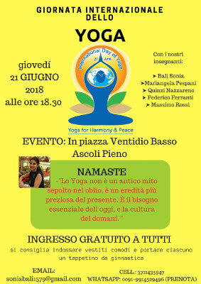 Giornata Internazionale dello Yoga
