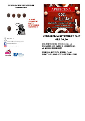 Apericena con delitto