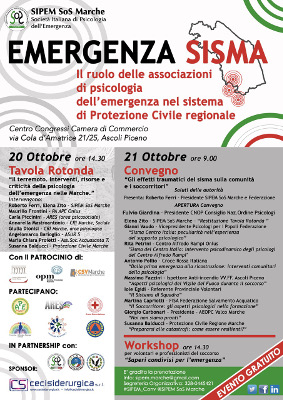 Emergenza sisma