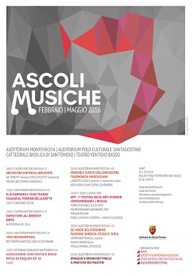 Locandina Ascoli Musiche