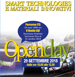 Open Day  Smart technologies e materiali innovativi