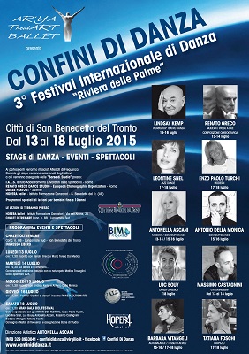 Locandina 3° Festival Internazionale di Danza