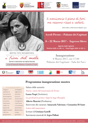 Mostra foto - documentaria  "I fiori del male"