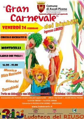 Gran Carnevale dei bimbi!!!