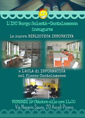 Inaugurazione Biblioteca innovativa