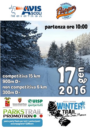 Locandina Winter trail