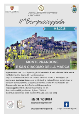 11° Ecopasseggiata - Monteprandone e San Giacomo della Marca