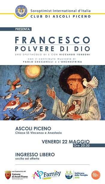 Locandina Francesco Polvere di Dio - Spettacolo