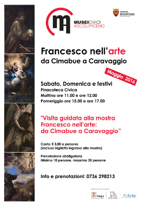  Francesco nell'arte da Cimabue a Caravaggio Maggio 2016