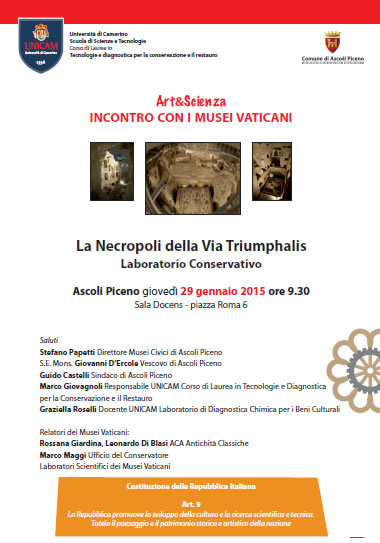 Art&Scienza INCONTRO CON I MUSEI VATICANI