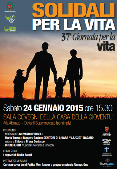 Solidali per la vita  37° Giornata per la vita