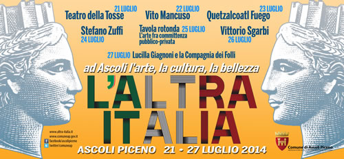 Torna anche quest'anno "L'Altra Italia. Ad Ascoli l'arte, la cultura, la bellezza"