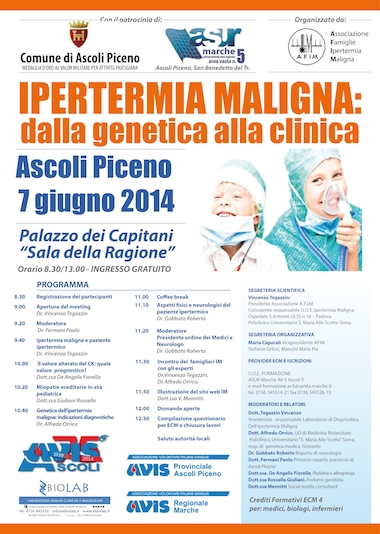 AFIM - Associazione Famigliari Ipertermia Maligna