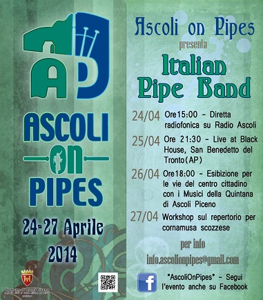 Ascoli on Pipes presenta Italian Pipe Band