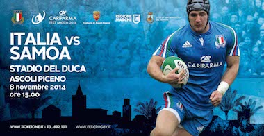 Italia Vs Samoa