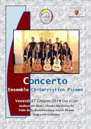 Concerto - Ensemble chitarristico Piceno