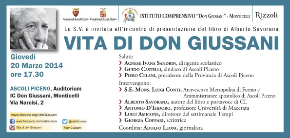 Presentazione del Libro "Vita di Don Giussiani"