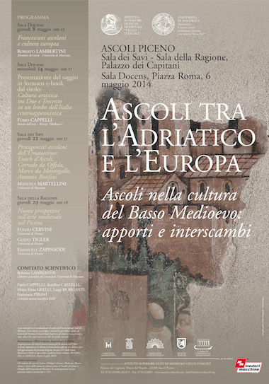 Ascoli tra l'Adriatico e l'Europa