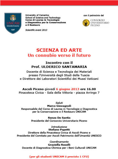 SCIENZA ED ARTE