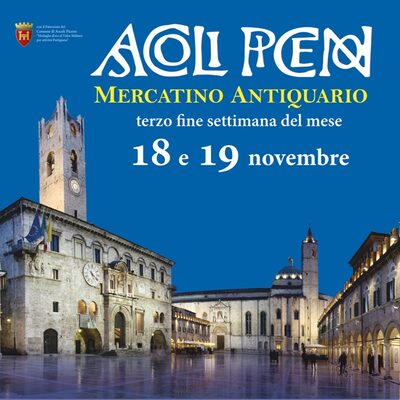 Mercatino Antiquario - 18 e 19 novembre 2023