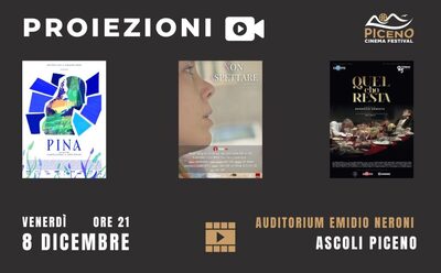 Piceno Cinema Festival - II edizione - 8 dicembre