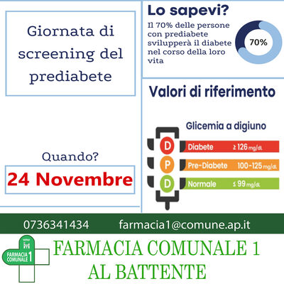Giornata di screening del prediabete