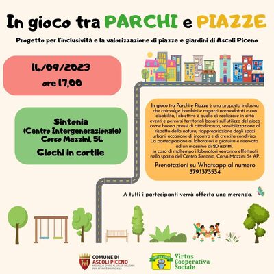 In gioco tra parchi e piazze
